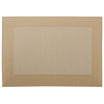 洗える樹脂マット(フレーム柄) ゴールド(W14266)