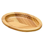 杉・矢羽材 楕円小皿(W15558)