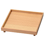 木曽杉・茶盆 6寸 (W17283)