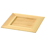 桧 正角皿 (W38405)