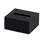 WM ハーフティッシュボックス ブラック (W50606)