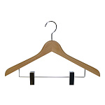 ウッドハンガー 25 クリップタイプ【受注生産品】(W51632)