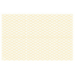 尺3奉書和紙懐石まっと 彩り小紋 (100枚入) 辛子色 (W66777)