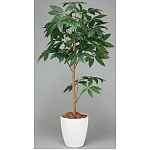 光触媒 人工観葉植物 造花 パキラトピアリー 1.5 (高さ150cm)