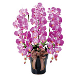 光触媒 人工観葉植物 造花 ロイヤル胡蝶蘭L (高さ76cm)