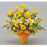 光触媒 人工観葉植物 造花 ゴールデンゲート (高さ58cm) (2120M100)