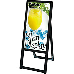 バリウススタンド看板 アルミ複合板タイプ ブラック