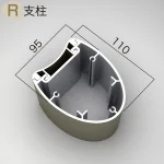 ■選べる支柱形状:R支柱
