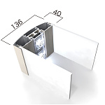 ■両サイドLED装着支柱形状