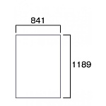 バリウススタンド看板オプション アルミ複合板(白無地)3mm