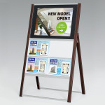 掲示板スタンド 2608/2607 A4シリーズ 屋内用