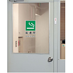 ■使用例／透明ステッカー（大） 喫煙所