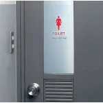 ■使用例/透明ステッカー(大) 女子用トイレ