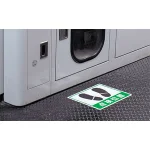 ■使用例/点検位置 アルミステッカー 240×300<819-23>