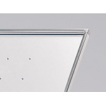 ■コーナーアールで優しい、スリムパネル