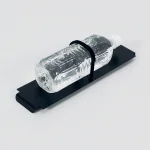 ■付属のベルト(マジックテープ)でペットボトルなどを固定します。