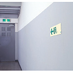 ■使用例/路誘導標識(蓄光)