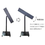 ■表示面の角度を自由に変更できます。