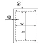 ■用紙寸法 標準仕様(タテ設置)