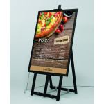 ■イーゼルセット時 ※写真はブラック・A1サイズです。