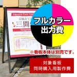 ※本商品は【片面】印刷制作費です。※看板本体別売