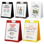 スタンドプレート マーカー用 両面 屋内用