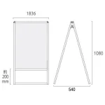 ■1800×900【両面】タイプ図面