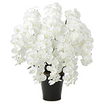 光触媒 人工観葉植物 造花 プレミアム胡蝶蘭10本立W (高さ90cm)