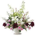 光触媒 人工観葉植物 造花 パリスクイーン (高さ57cm)