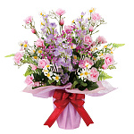 光触媒 人工観葉植物 造花 サポナリア (高さ47cm) (2279A85)