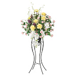 光触媒 人工観葉植物 造花 サンライズローズ1.65 (高さ165cm) (2461A520)