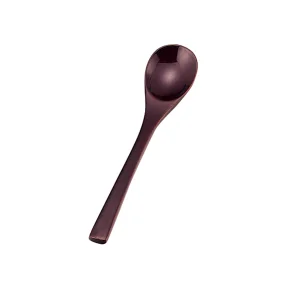本漆茶碗蒸スプーン(溜)  (W08320)