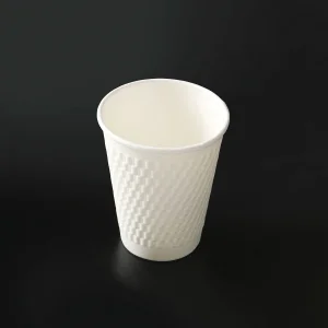 紙カップ コップ 白(50個入)(KMW-240WT)  (W08889)