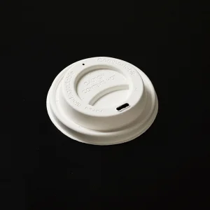 紙カップ用リッド 白(50個入)(80-LID-WT)  (W08892)