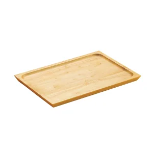 木製カフェトレイ ノーマル ナチュラル  (W15373)