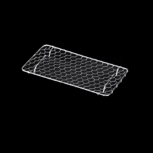 とんかつ用金網 長角(足付) 小  (W18196)