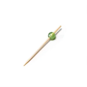 ビーズ串 5cm 緑 (50本入)  (W21618)
