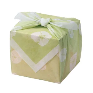 重箱包み 絞り柄(グリーン) 75cm (20枚入)  (W25909)