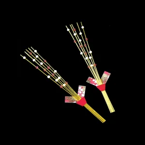 新水引もち花飾り(両面テープ付)(50ケ入)  (W26207)