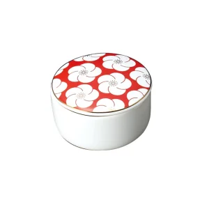 蓋付珍味入 梅柄  (W27927)