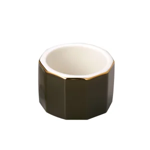 十角切立珍味入 渋利休  (W27928)