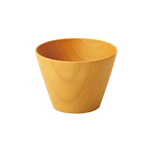 木製・ナチュラルボウル コーン(大)  (W32503)
