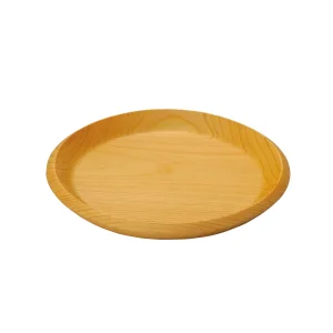 桧 丸皿 (大)  (W32568)