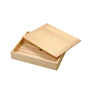 ネタ箱(小) 目皿・木蓋付  (W35633)