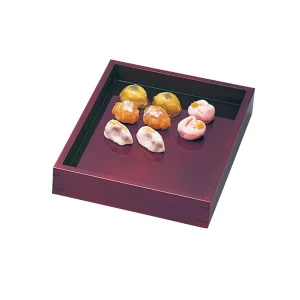 溜塗菓子番重(小)  (W44122)