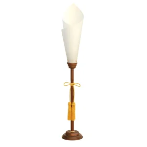 木製燭台 焼桐 H90cm  (W53172)