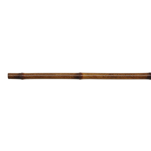 のれん棒 黒竹 φ2.2～2.8cm  (W59095)  最長2.4m ※ご注文時にカット寸法ご指示ください（端材は破棄）