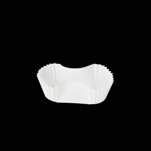 クックペーパーカップ 小判(小)白 500枚入  (W63150)