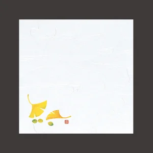 4寸雲竜敷紙  ぎんなん  (100枚入)  (W64424)