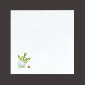 4寸雲竜敷紙  かぶ  (100枚入)  (W64427)